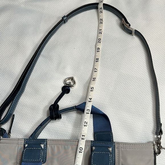 Brighton nylon crossbody purse with handles - Picture 12 of 13